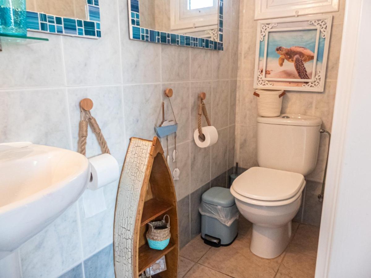 לרנקה Greek Island Style 2 Bedroom Villa With Pool Next To The Sea מראה חיצוני תמונה